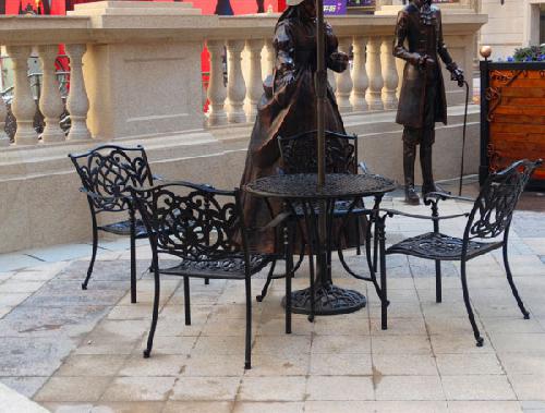 洛陽鐵藝-桌椅、觀景