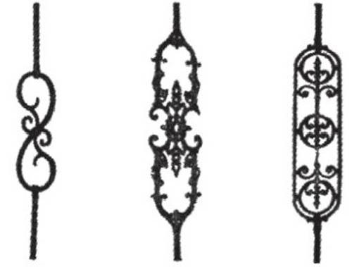 洛陽鐵藝-樓梯花件